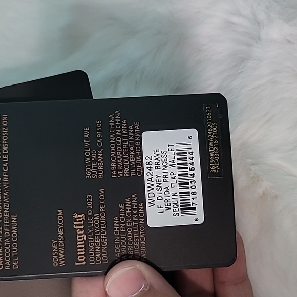 🧡💚Loungefly Merida Sequins Mini Backpack/Wallet Bundle - Picture 10 of 12